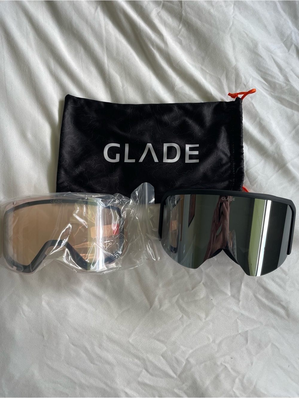 Glade Mesa Ski Goggles — Polarized Mirror Silver/Black